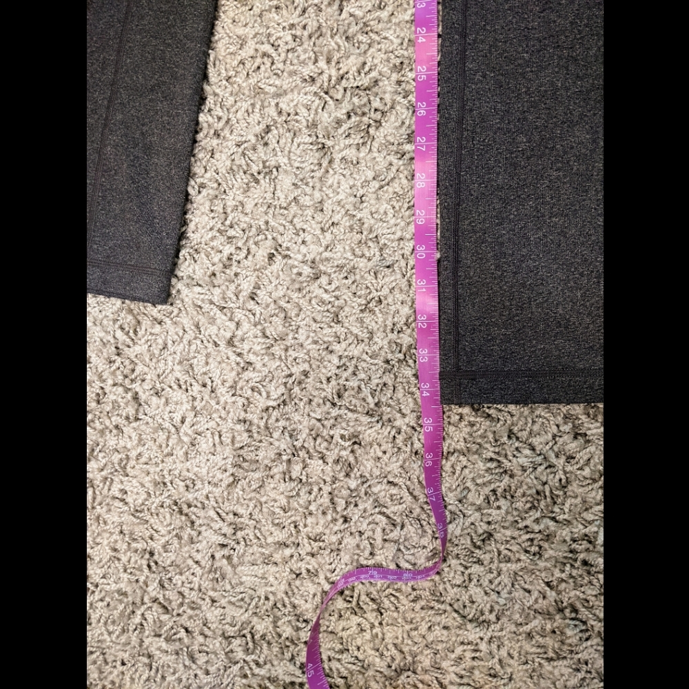 NWT Prana Olympia Flare Heather Grey Slim Legging Pants XS Tall - Picture 4 of 8